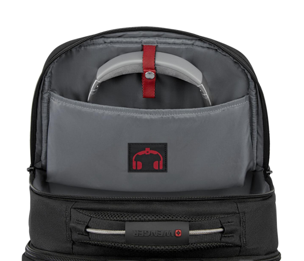 Wenger PlayerMode Gaming Backpack czarny 15.6" - 729393 - zdjęcie 6